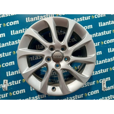 JUEGO DE LLANTAS ORIGINALES AUDI EN 16"